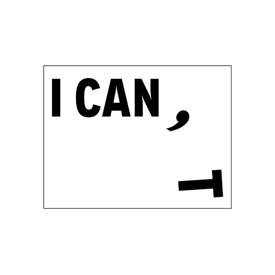 CAN I? Sticker